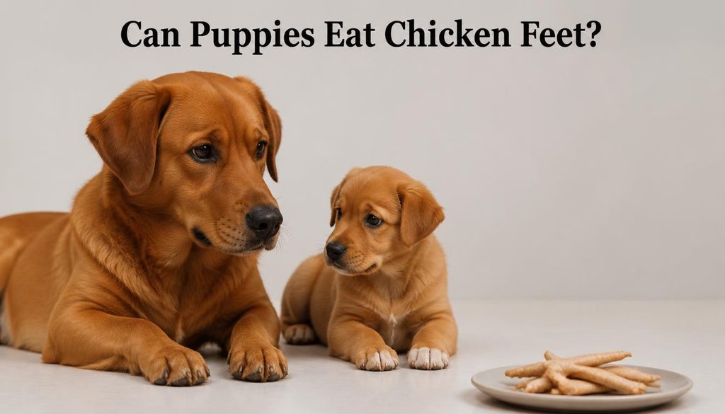 Can Puppies Eat Chicken Feet?