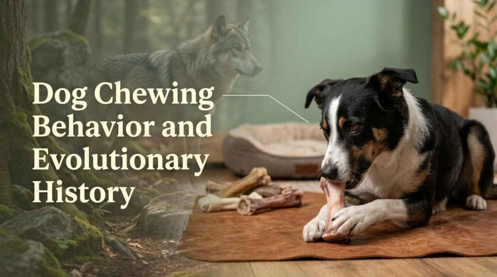 Dog Chewing Behavior and Evolutionary History