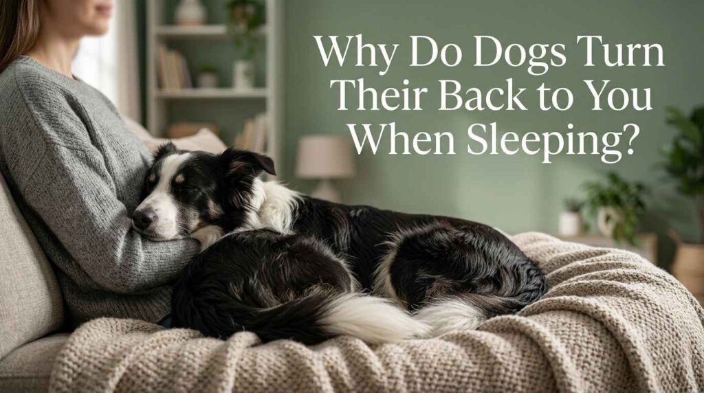 Why Do Dogs Turn Their Back to You When Sleeping?