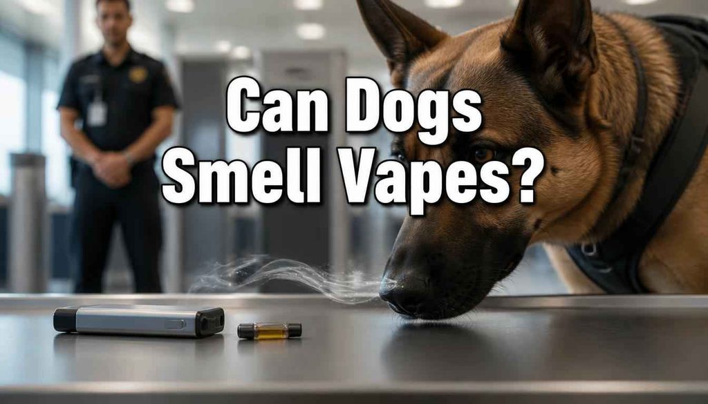 Can Dogs Smell Vapes?