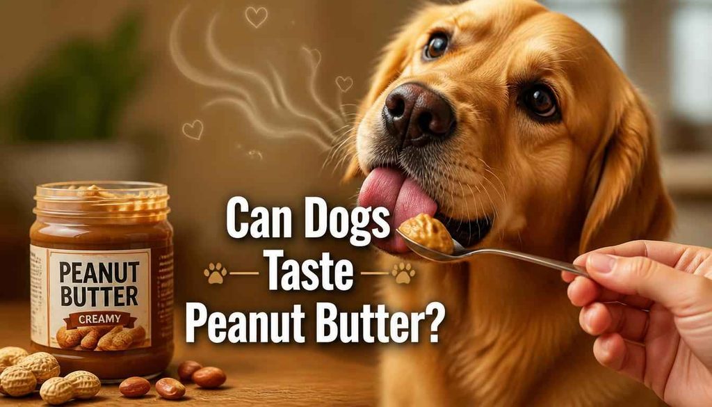 Can Dogs Taste Peanut Butter?