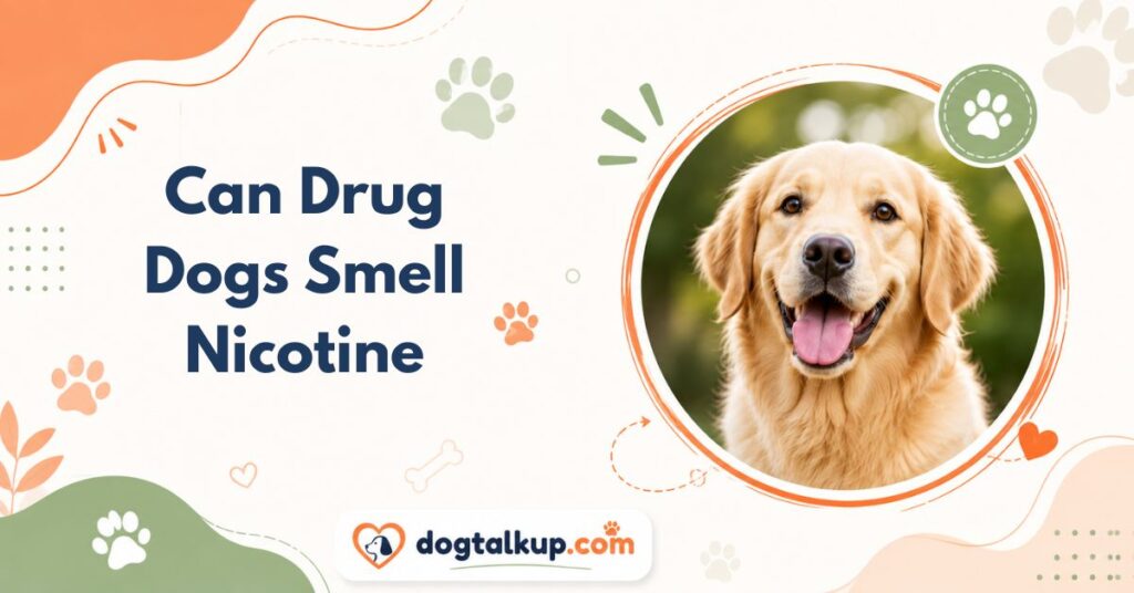 Can Drug Dogs Smell Nicotine