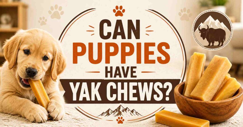 Can Puppies Have Yak Chews?