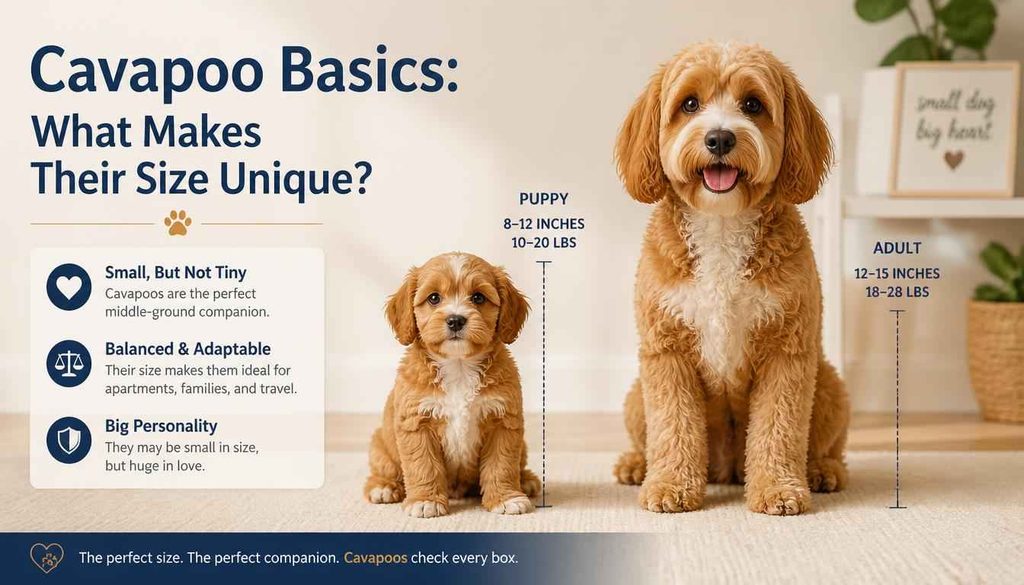 Cavapoo Basics: What Makes Their Size Unique?