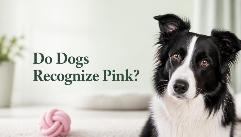Do Dogs Recognize Pink?