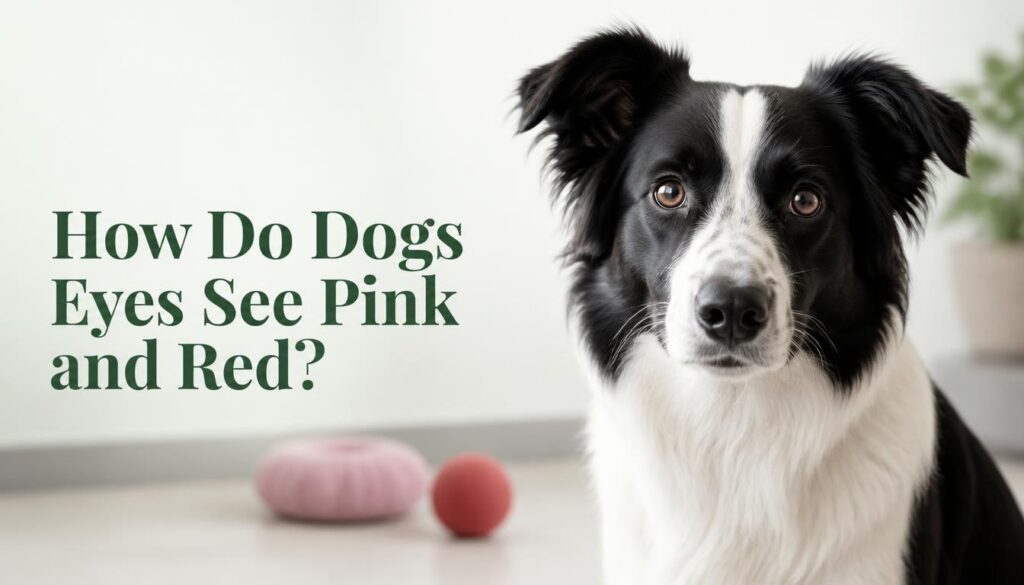 How Do Dogs Eyes See Pink and Red