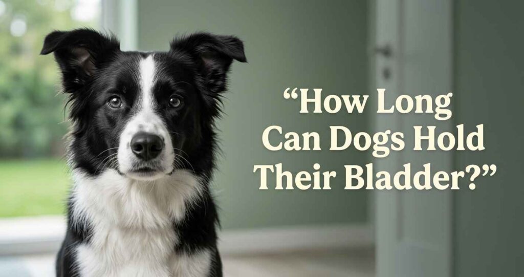 How Long Can Dogs Hold Their Bladder?