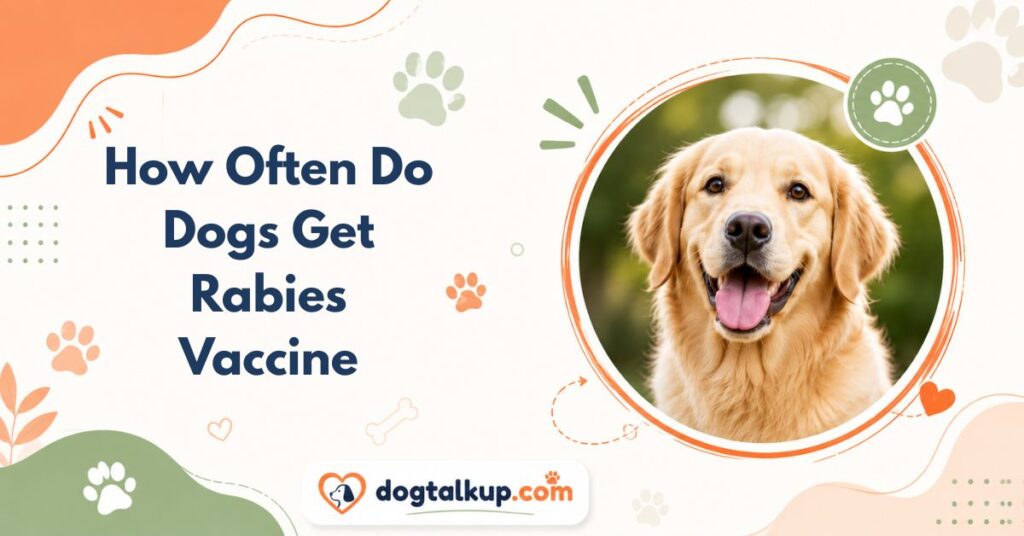 How Often Do Dogs Get Rabies Vaccine