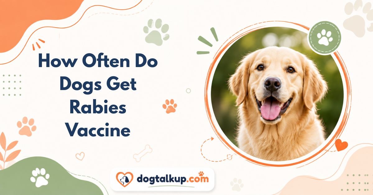 How Often Do Dogs Get Rabies Vaccine