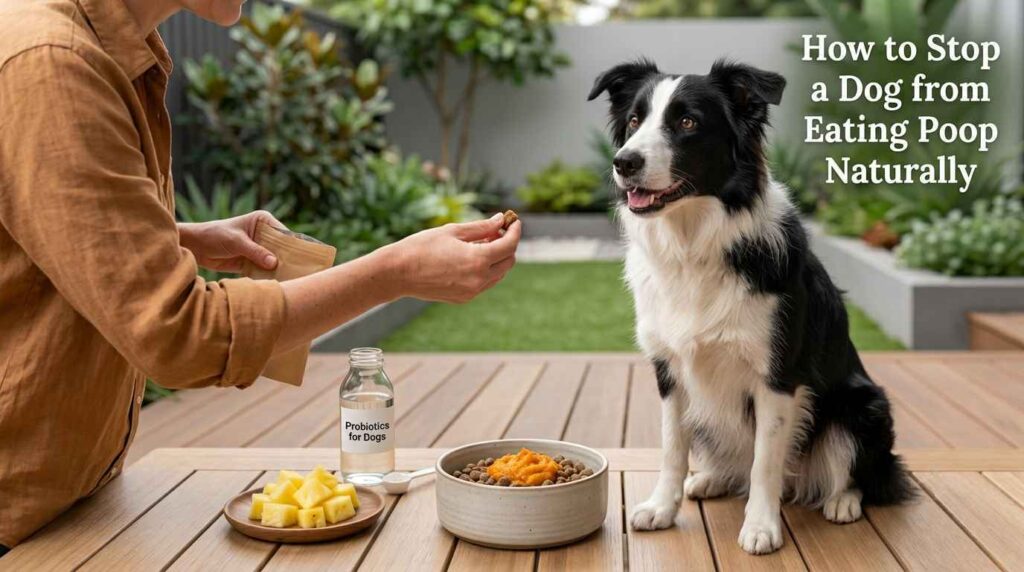 How to Stop a Dog from Eating Poop Naturally