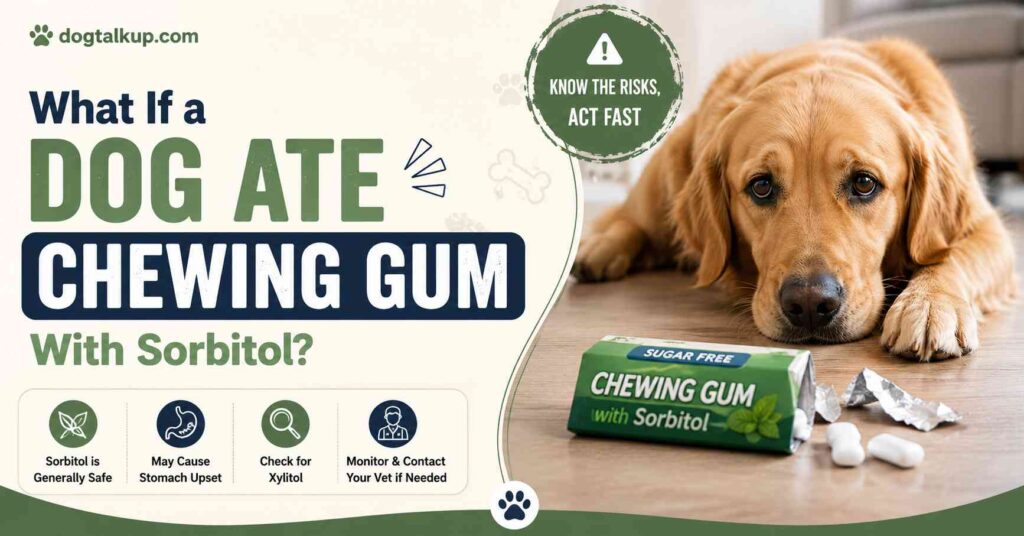 What If a Dog Ate Chewing Gum With Sorbitol?