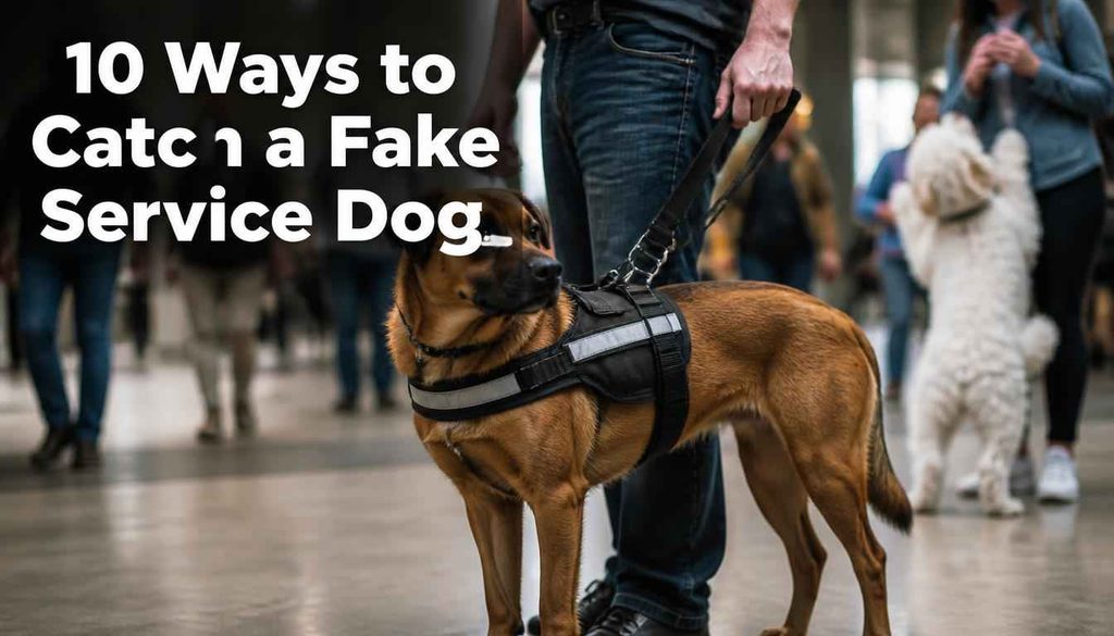 10 Ways to Catch a Fake Service Dog