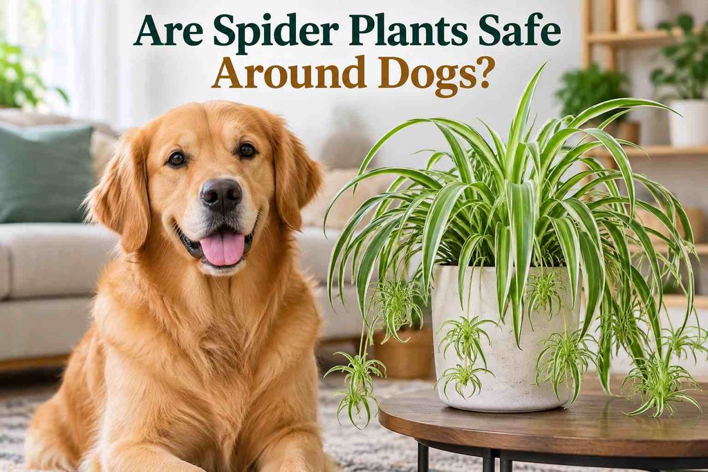 Are spider plants safe around dogs?