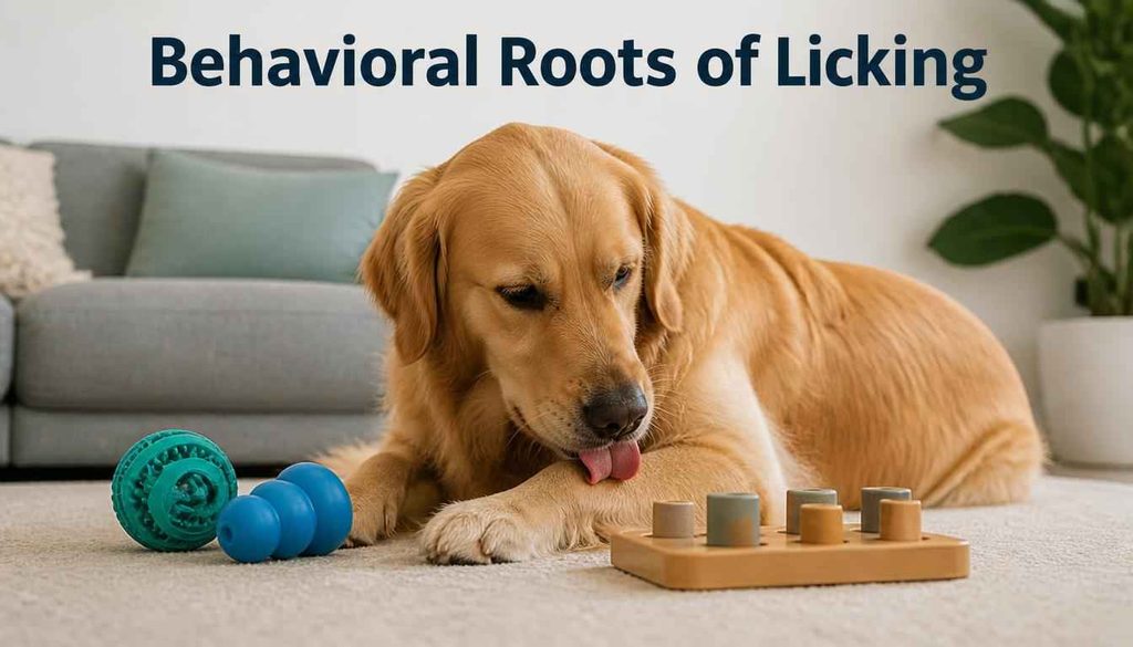 Behavioral Roots of Licking
