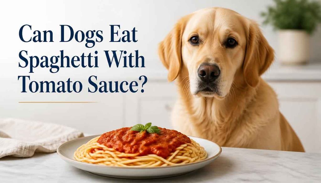 Can Dogs Eat Spaghetti With Tomato Sauce?