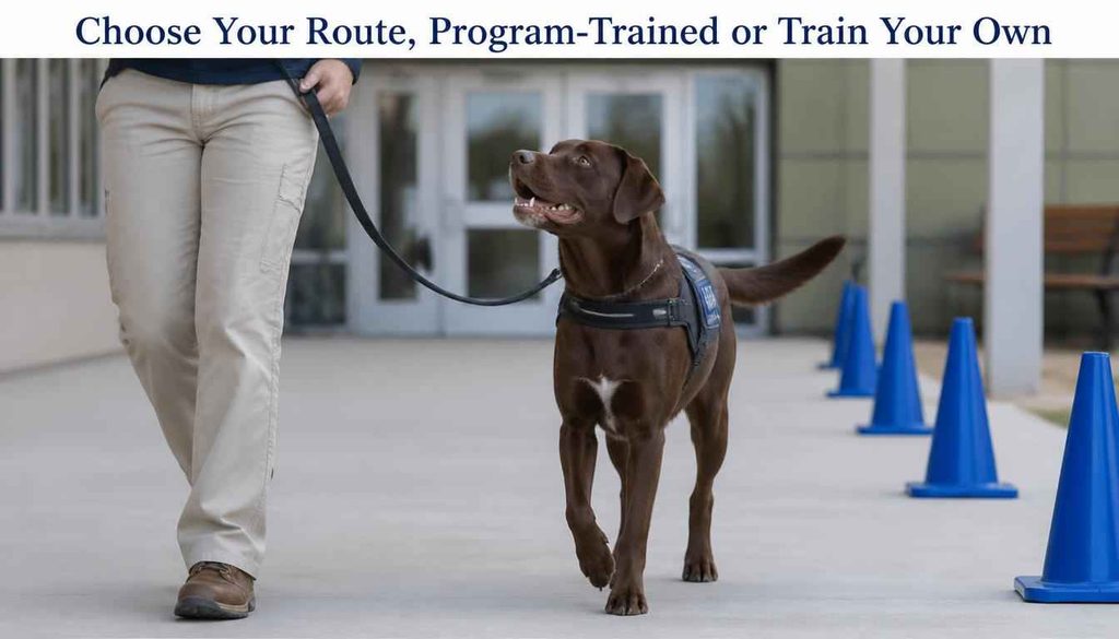 Choose Your Route, Program-Trained or Train Your Own