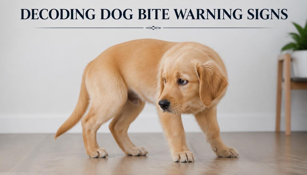 Decoding dog bite warning signs