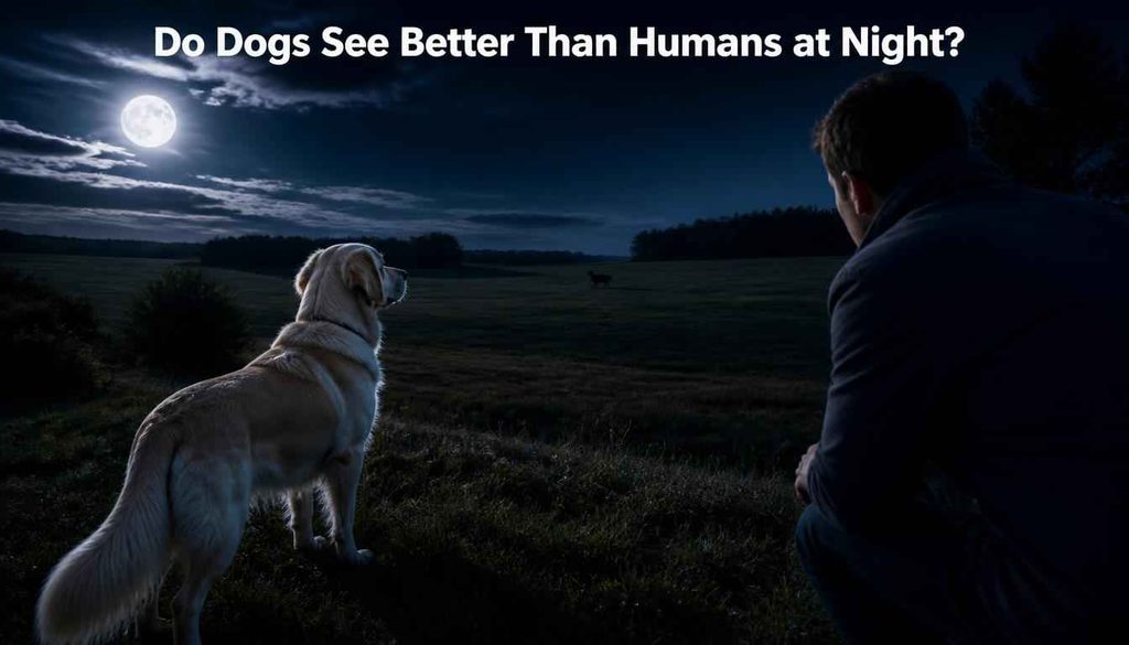 Do Dogs See Better Than Humans at Night?