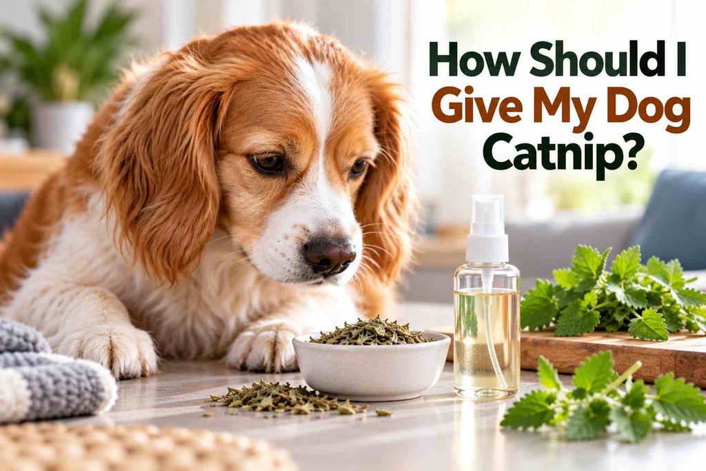 How Should I Give My Dog Catnip?