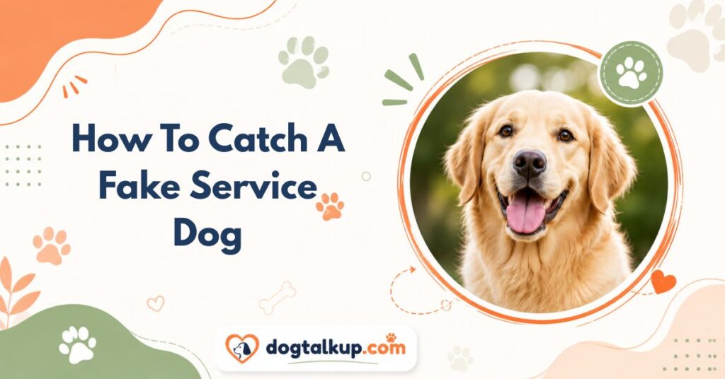 How To Catch A Fake Service Dog