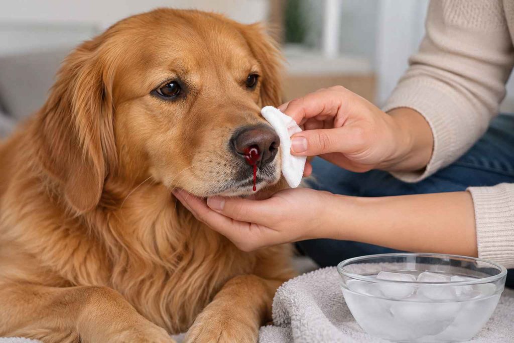 How to Stop a Dog's Nosebleed