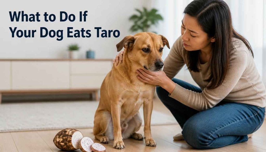 What to Do If Your Dog Eats Taro