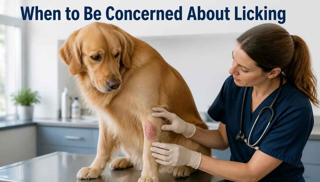 When to Be Concerned About Licking