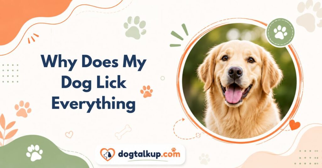 Why Does My Dog Lick Everything