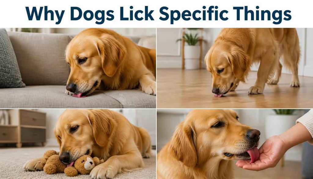 Why Dogs Lick Specific Things