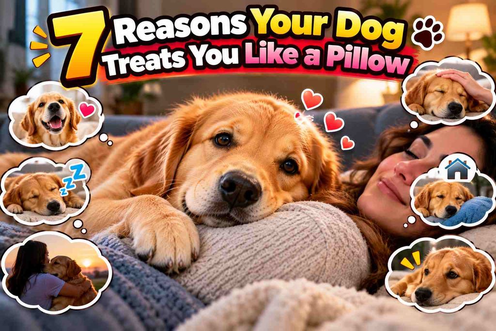 7 Reasons Your Dog Treats You Like a Pillow