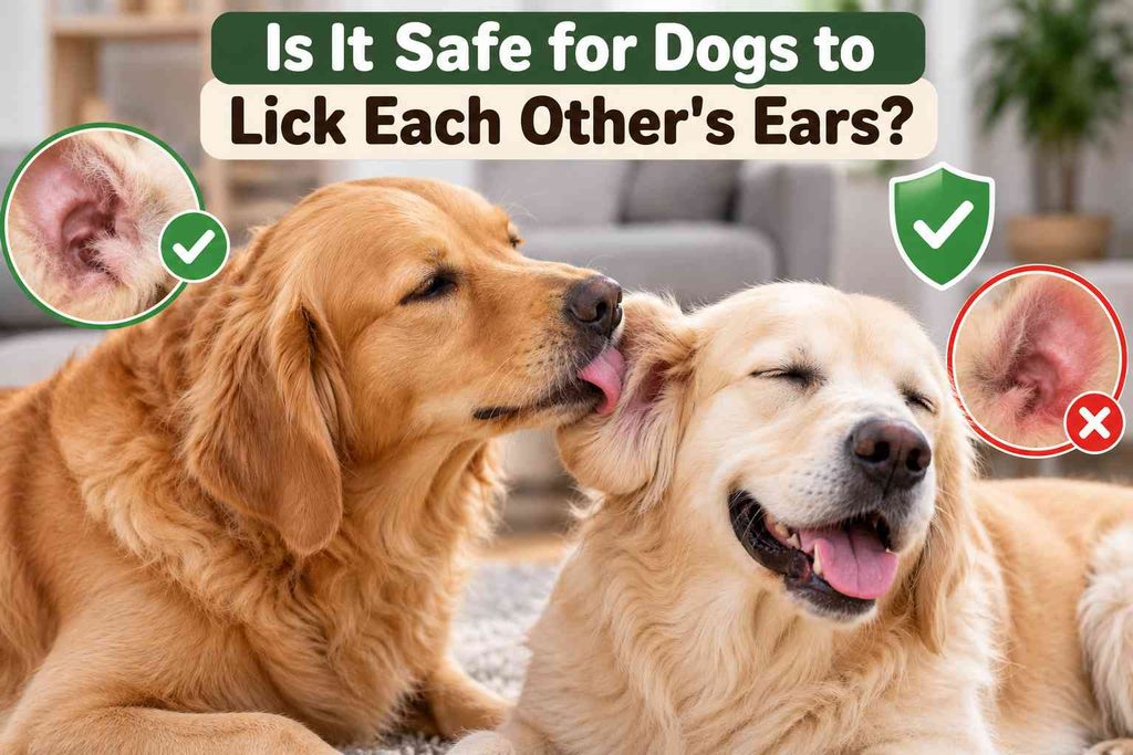 Is It Safe for Dogs to Lick Each Other's Ears?
