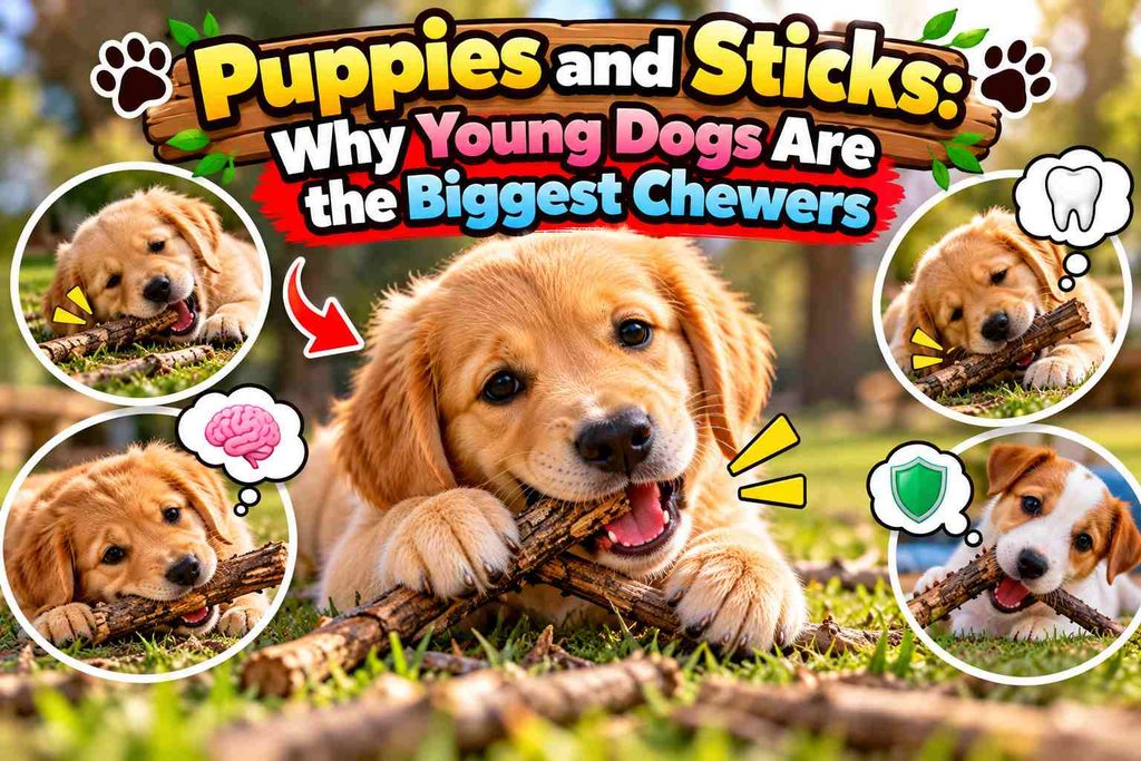 Puppies and Sticks: Why Young Dogs Are the Biggest Chewers