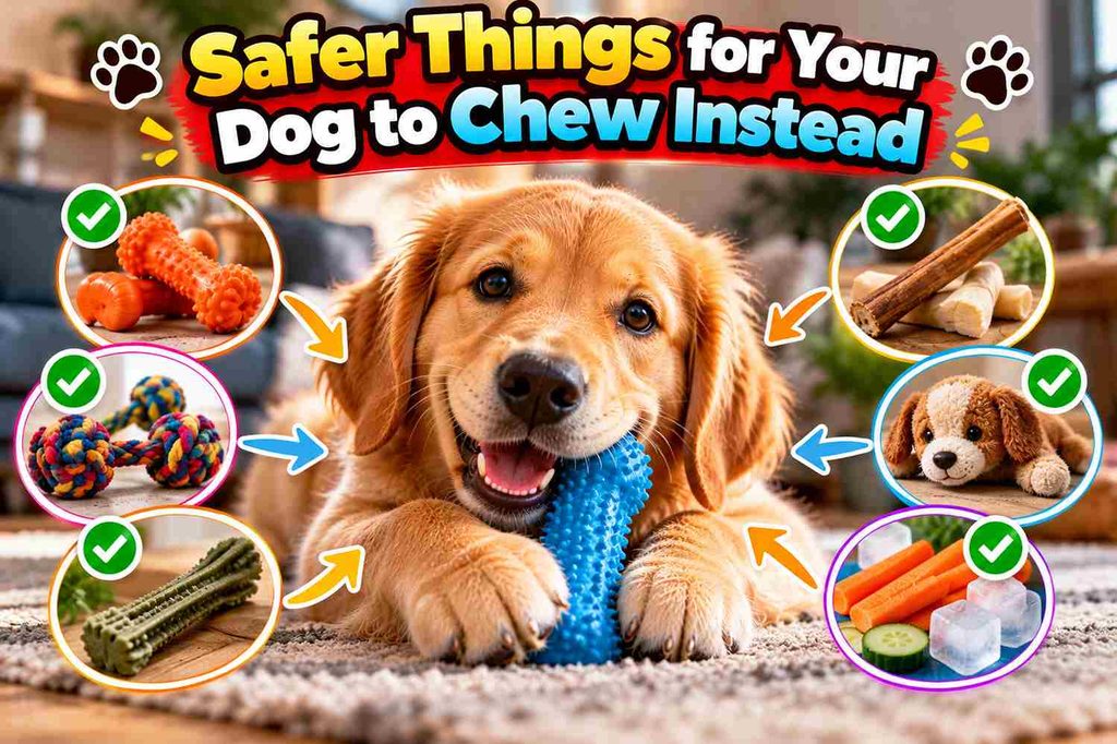 Safer Things for Your Dog to Chew Instead
