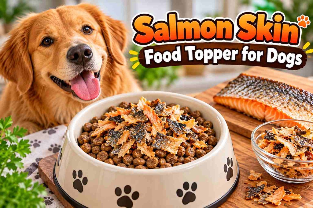 Salmon Skin Food Topper for Dogs