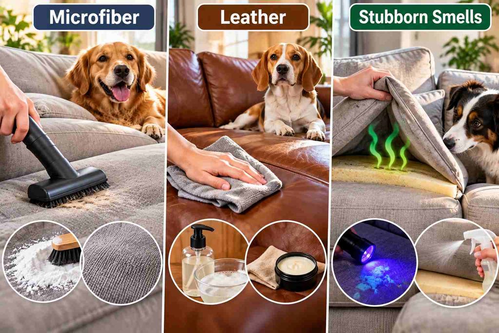 Special Cases: Microfiber, Leather, and Stubborn Smells