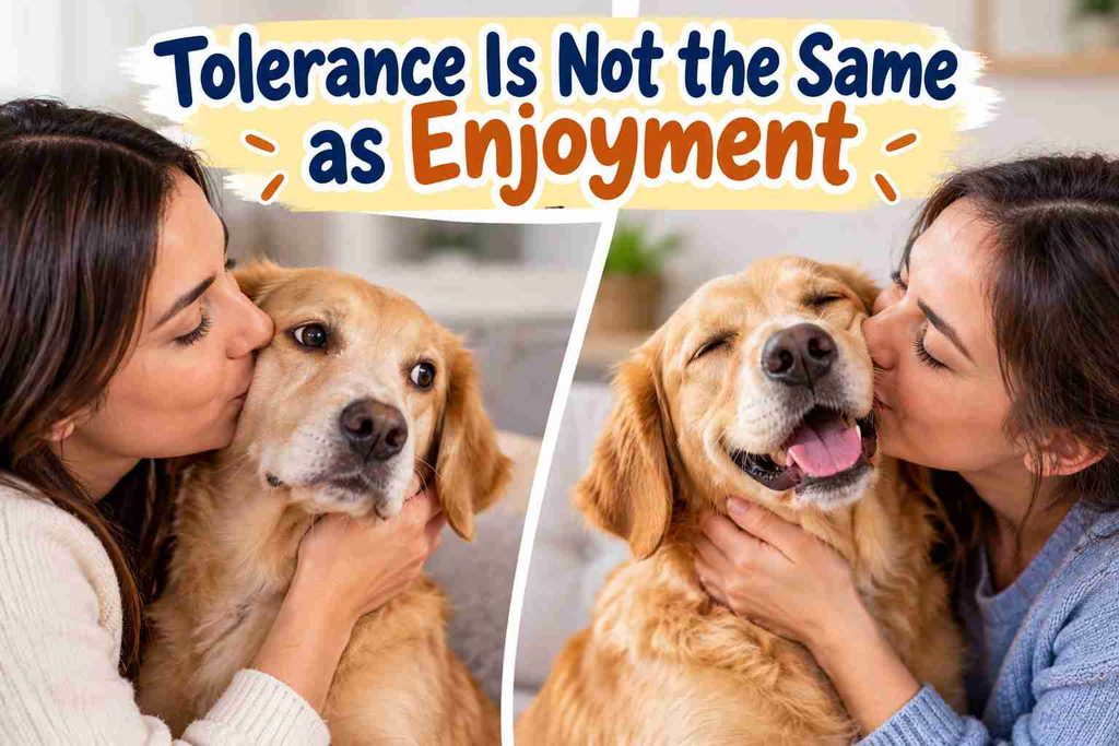 Tolerance vs. Enjoyment in Dogs