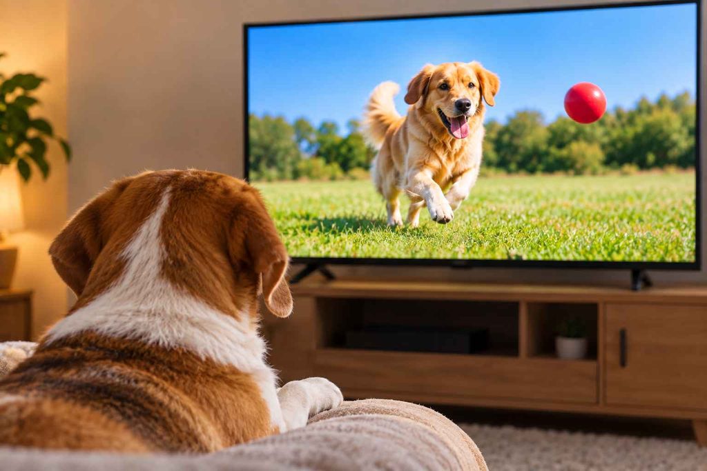 What Do Dogs See When They Watch TV?