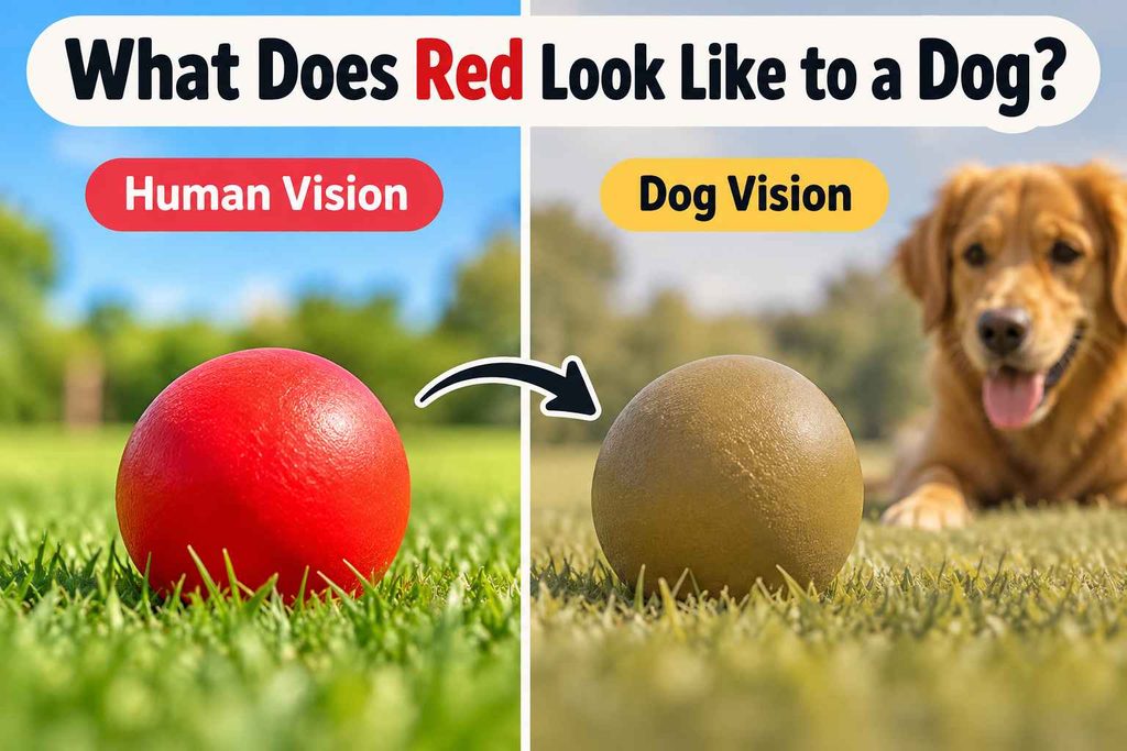 What Does Red Look Like to a Dog?