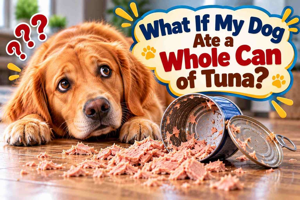 What If My Dog Ate a Whole Can of Tuna?