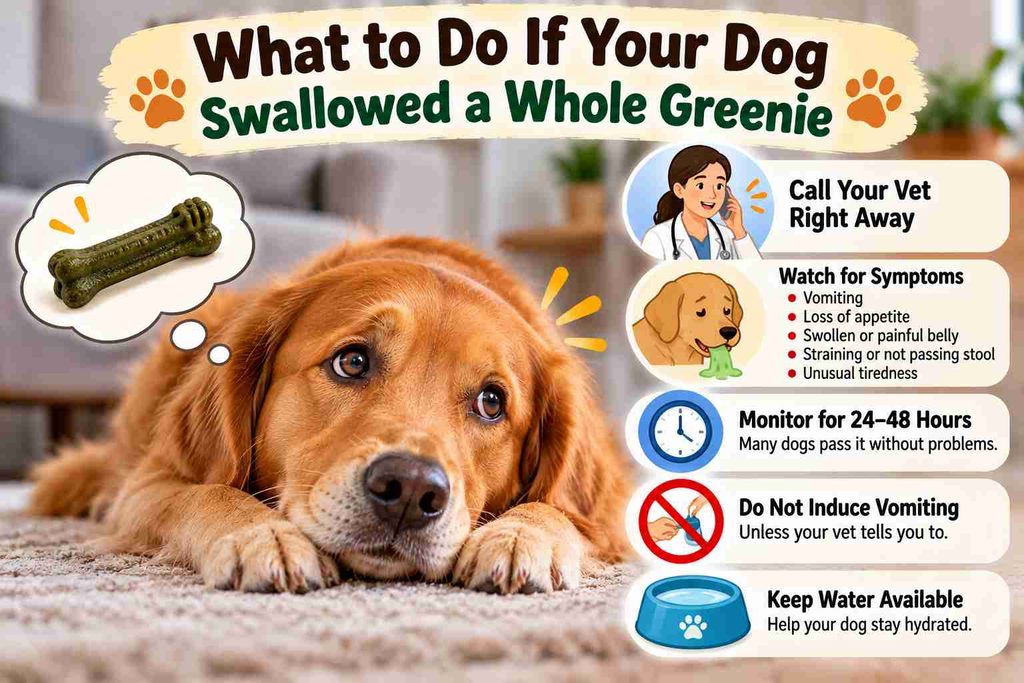 What to Do If Your Dog Swallowed a Whole Greenie