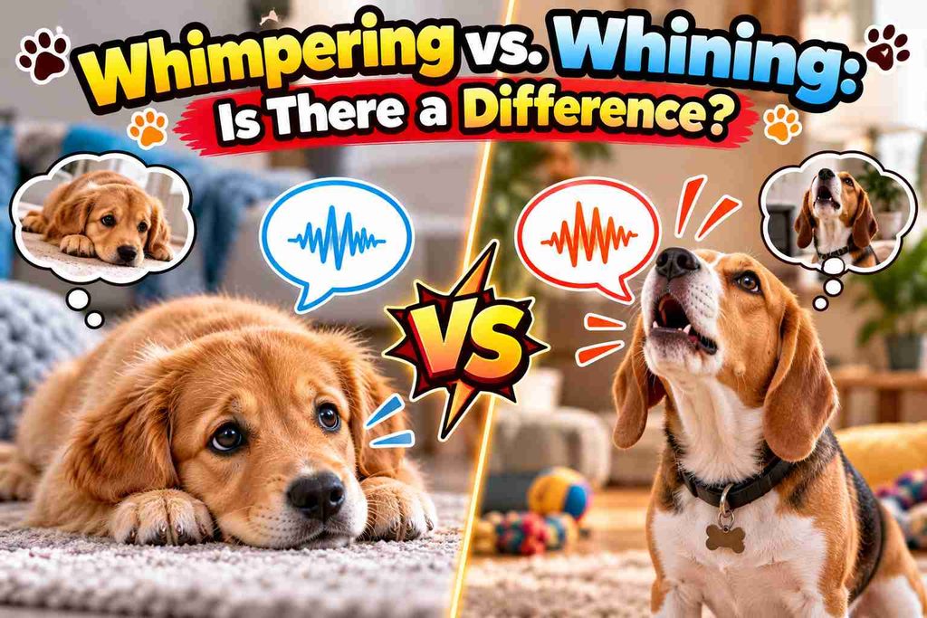 Whimpering vs. Whining