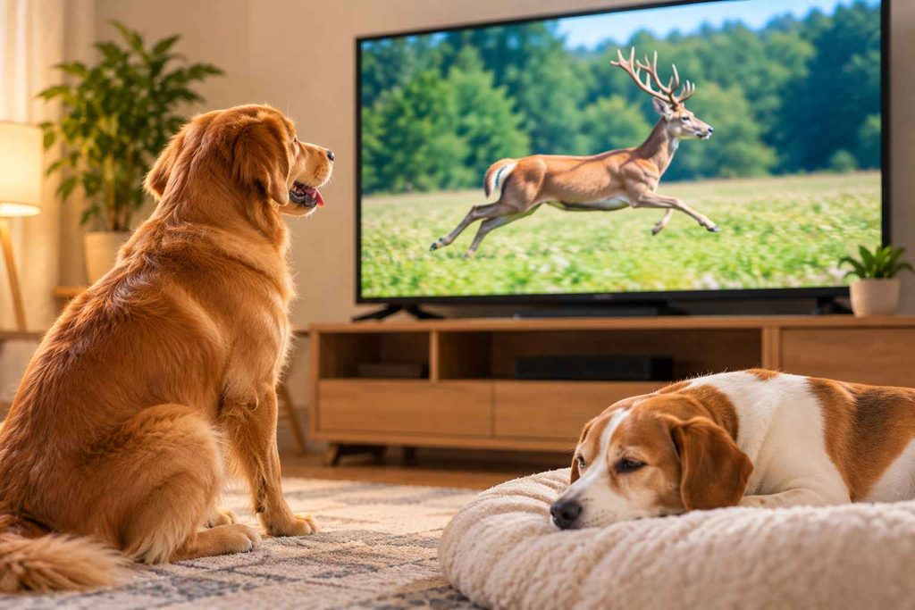 Why Do Some Dogs Watch TV and Others Don't