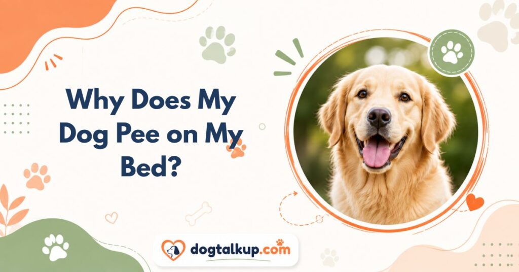 Why Does My Dog Pee on My Bed?